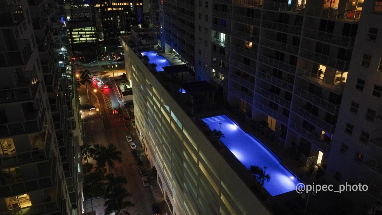 City & Sea View+Free Parking Modern Condo 마이애미 외부 사진