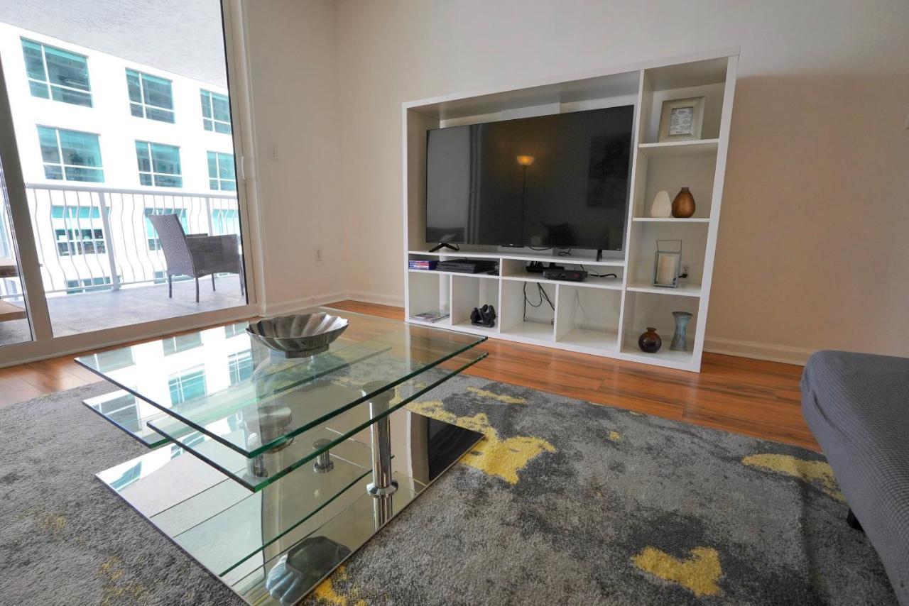 City & Sea View+Free Parking Modern Condo 마이애미 외부 사진